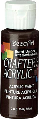 Crafter`s Acrylic burnt umber 59 ml
