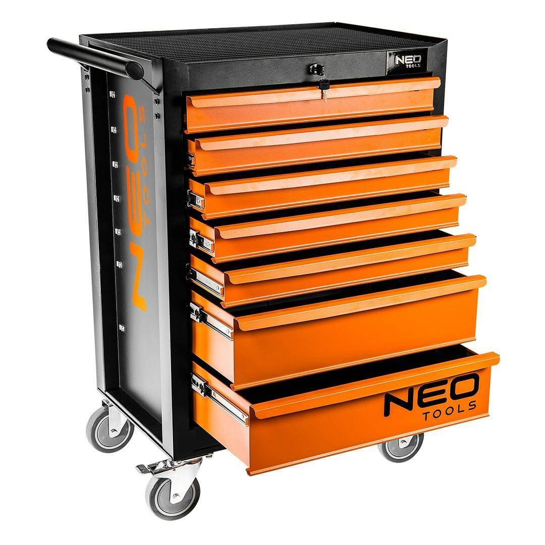 Wózek narzędziowy NEO 84-222 | 7 szuflad bez wyposażenia