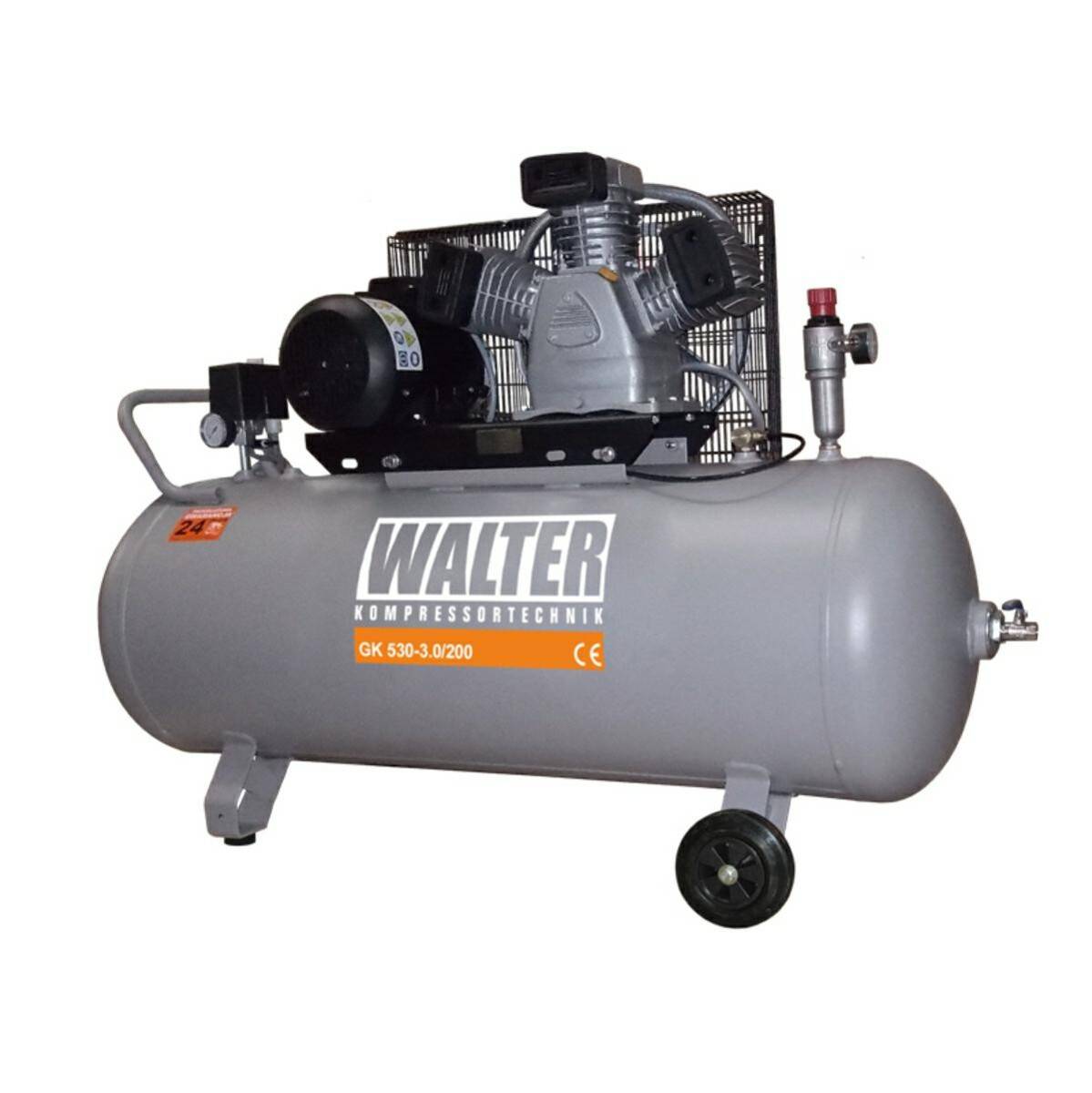 Kompresor Walter GK530-3,0/200 , 200 l
