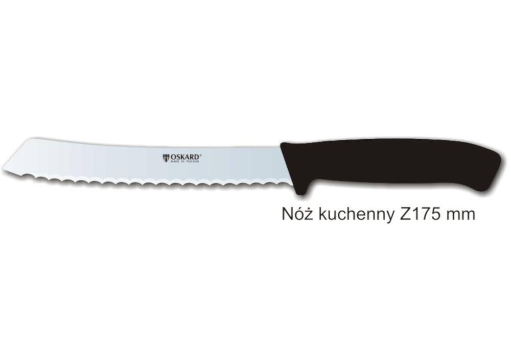 Nóż do chleba 175 mm z ząbkami OSKARD NK 042 Z