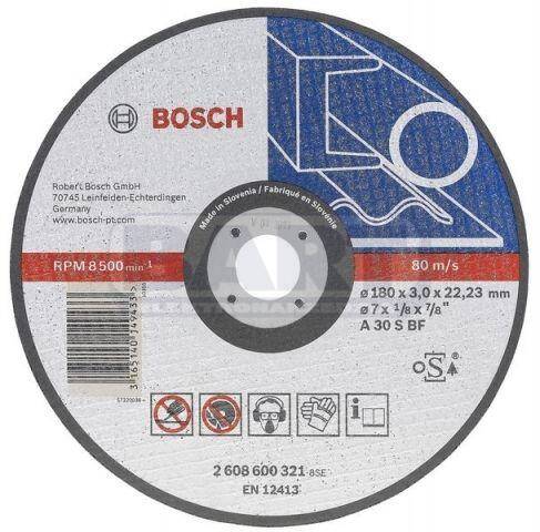 Bosch tarcza tnąca 180x22x3mm