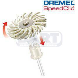 DREMEL® EZ SpeedClic: precyzyjna szczotka ścierna, ziarnistość 120 (472S) 1sztuka