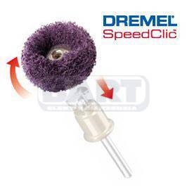 DREMEL® EZ SpeedClic: tarcze ścierne do wykańczania powierzchni (512S) 2sztuki
