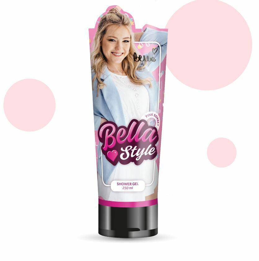 Bella Style Żel pod prysznic 250ml  Pink