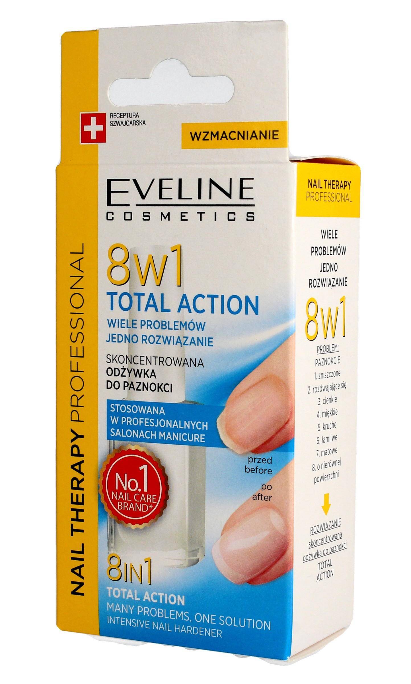 Eveline Nail Therapy odżywka 8W1 12ml