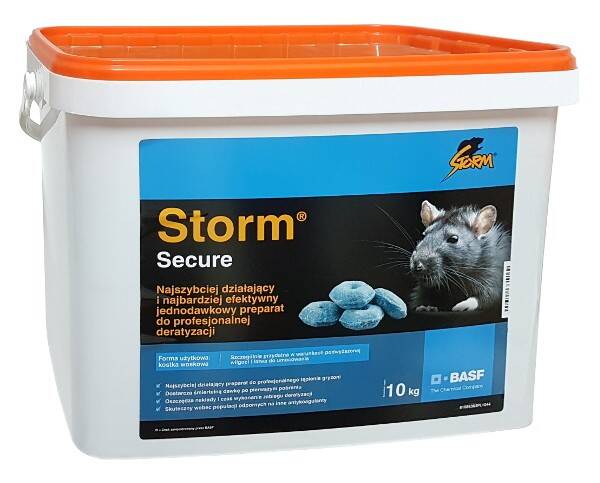 Storm secure kostka 10kg trutka na myszy i szczury