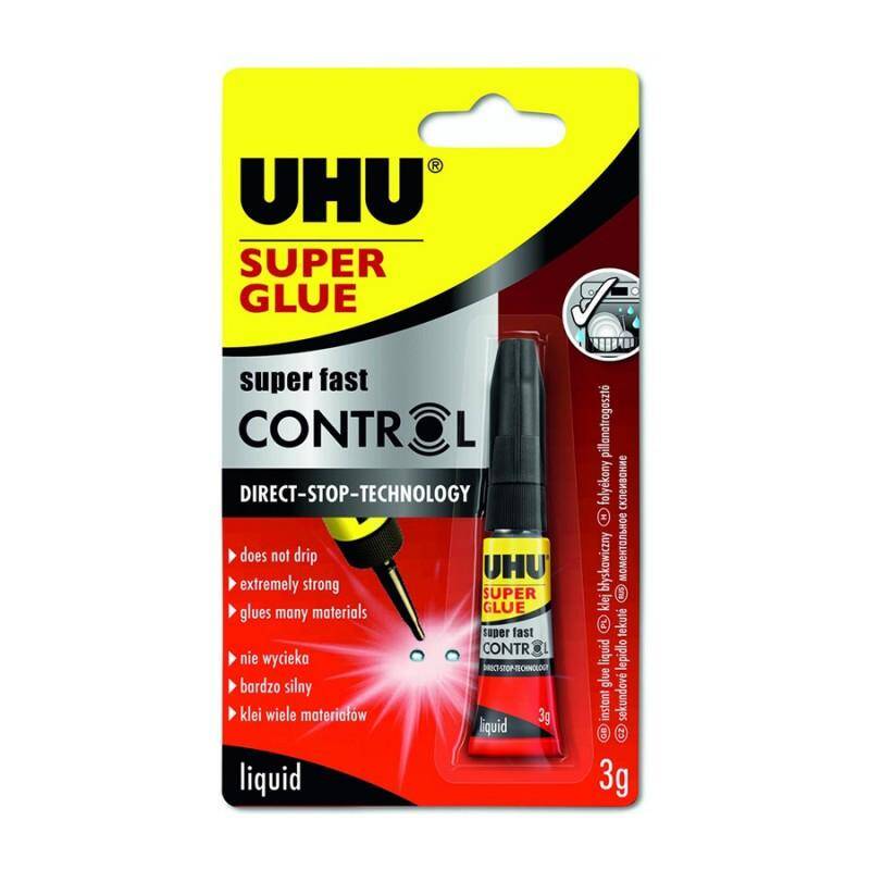 Klej UHU super glue ultra fast control