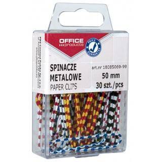 OFFICE PRODUCTS Spinacz zebra 50mm a`30