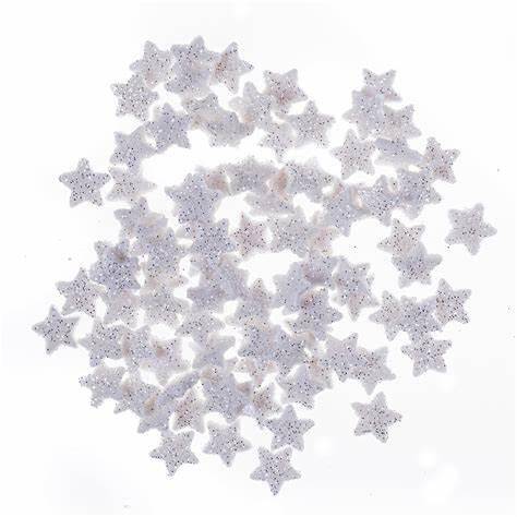 Gwiazdki z brokatem 1,1cm a`96