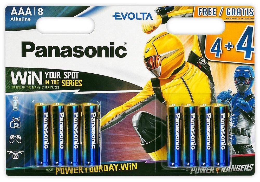 Bateria PANASONIC LR3 AAA EVOLTA (4+4)