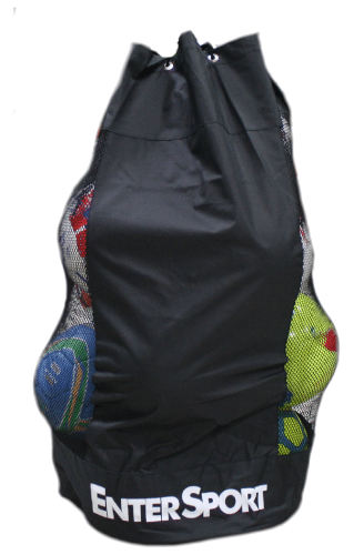 Worek, torba na piłki czarna EnterSport