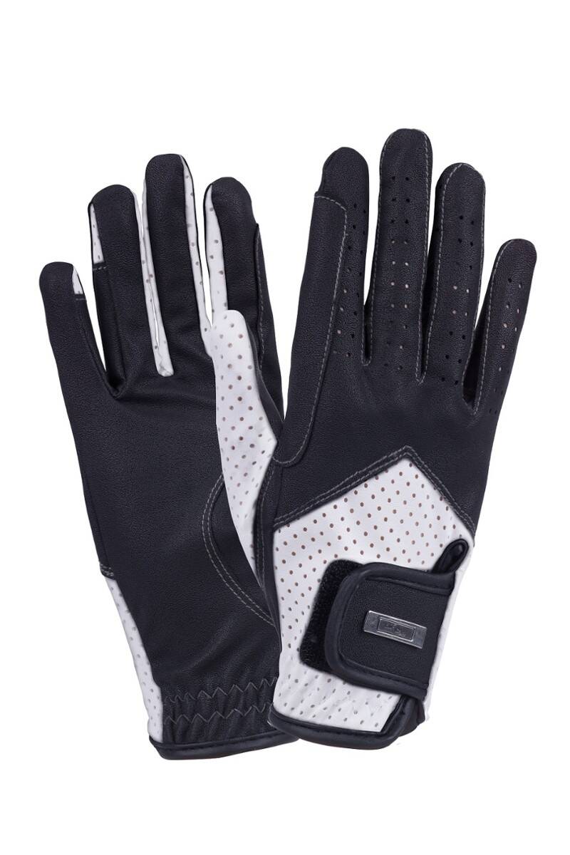 Rękawiczki FP MIRANDA czarno-białe XL