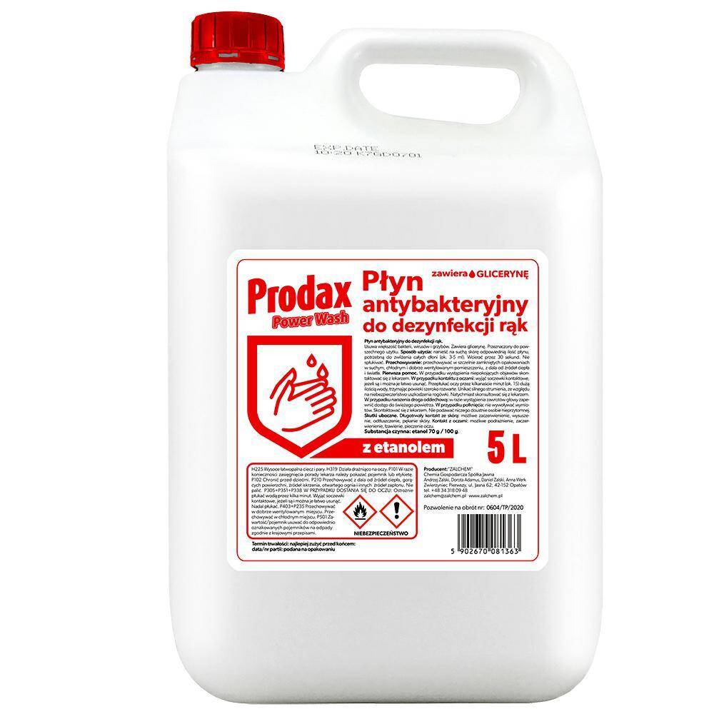 PRODAX Płyn antybakteryjny 5L
