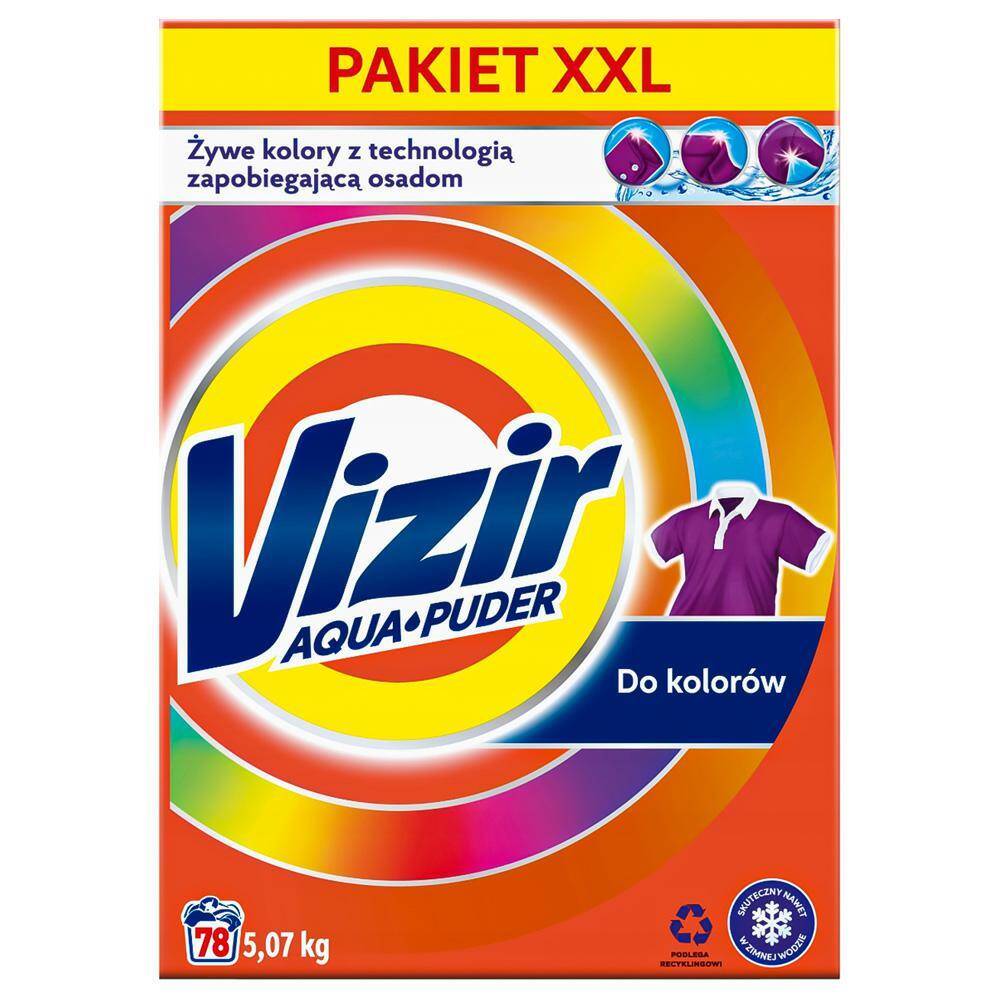 VIZIR Proszek 78 Prań 5,07kg Kolor (K)
