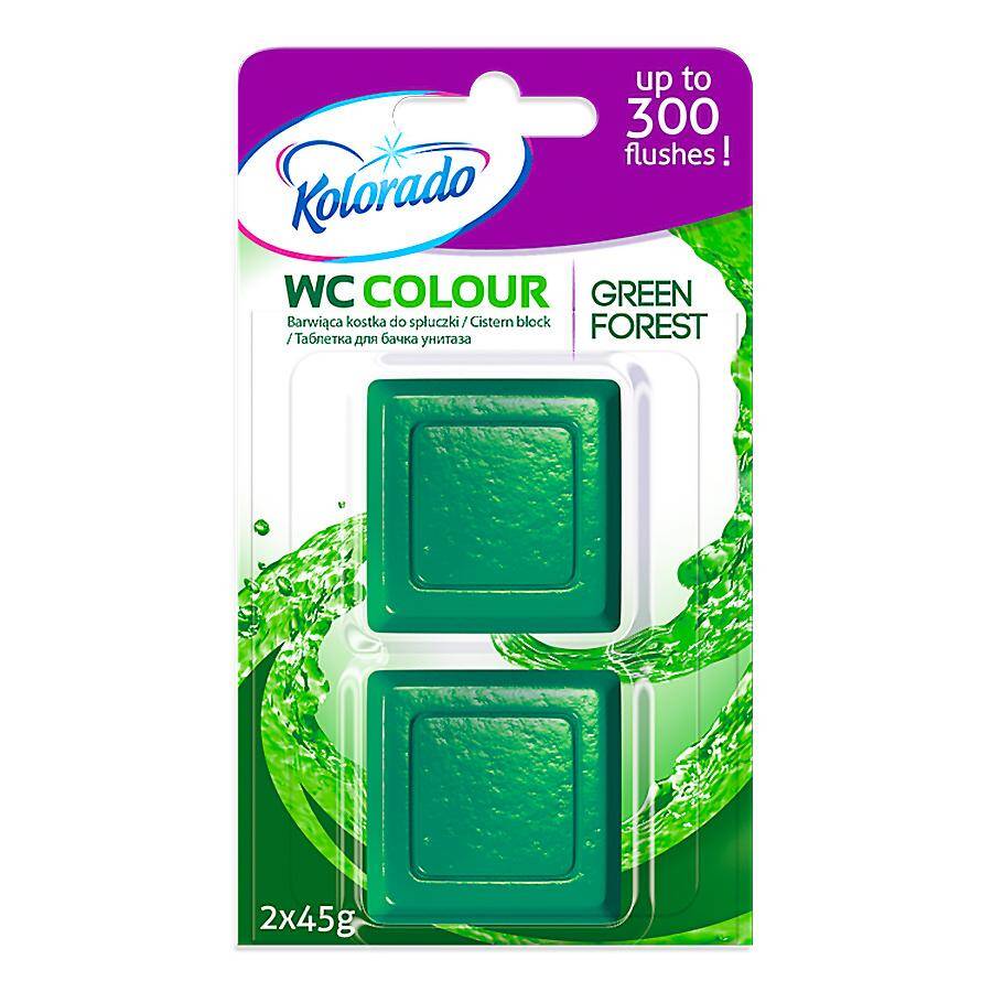 KOLORADO Kostka Wc Colour Green Forest