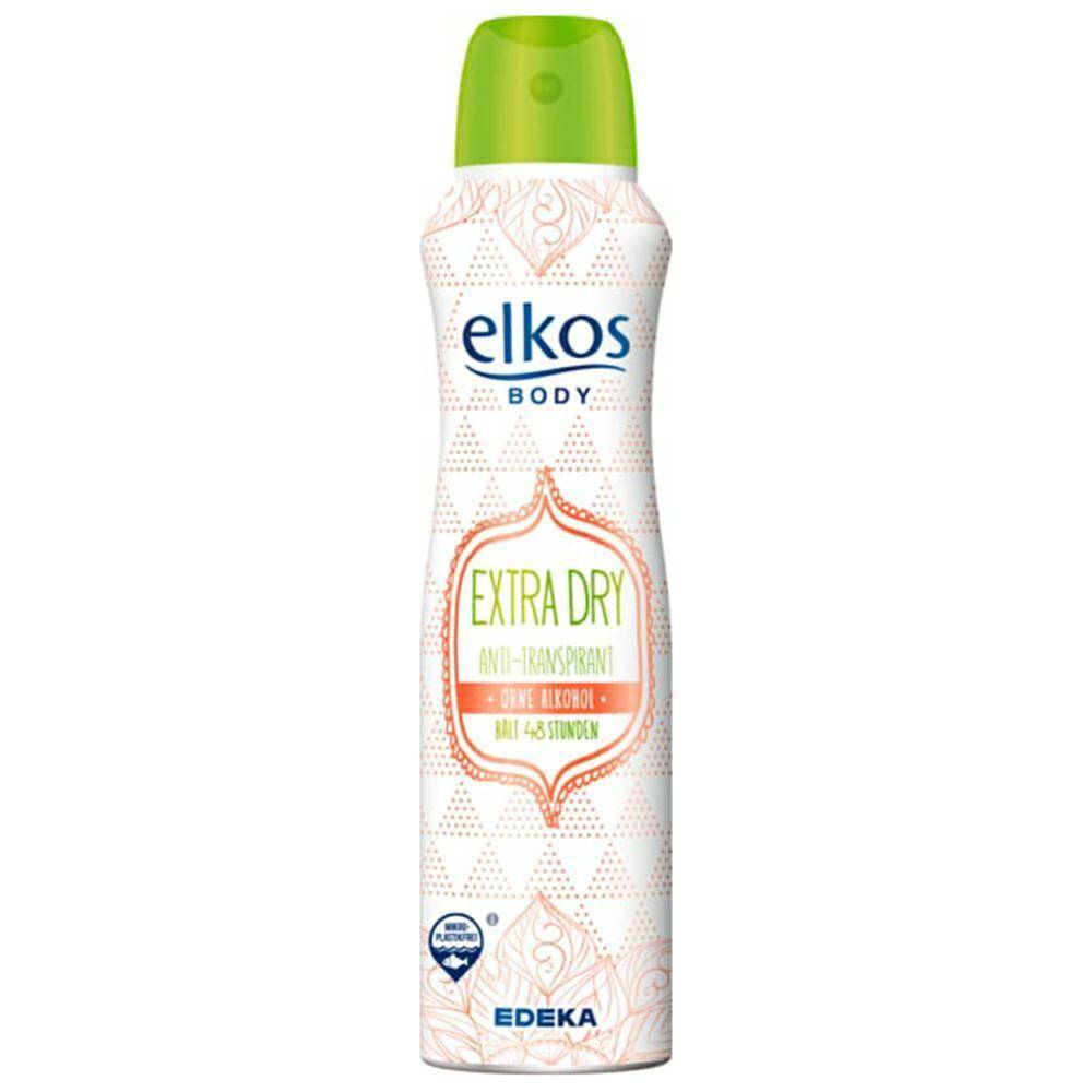 ELKOS Dezodorant 200ml Extra Dry Zielony