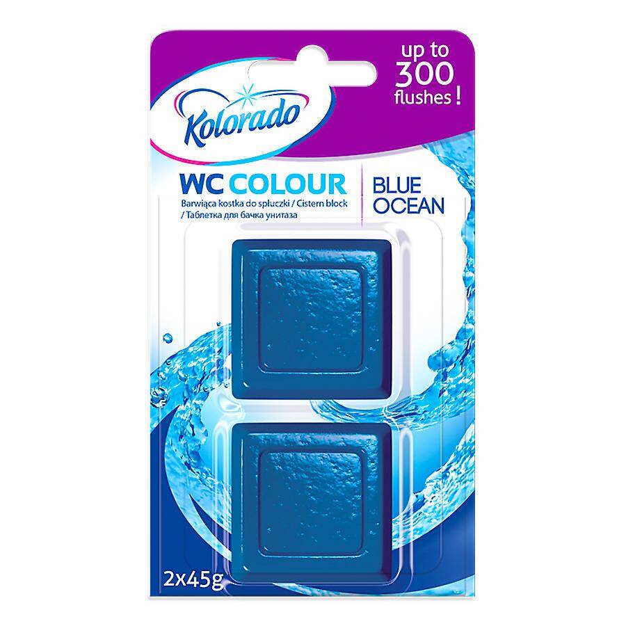 KOLORADO Kostka Wc Colour Blue Ocean