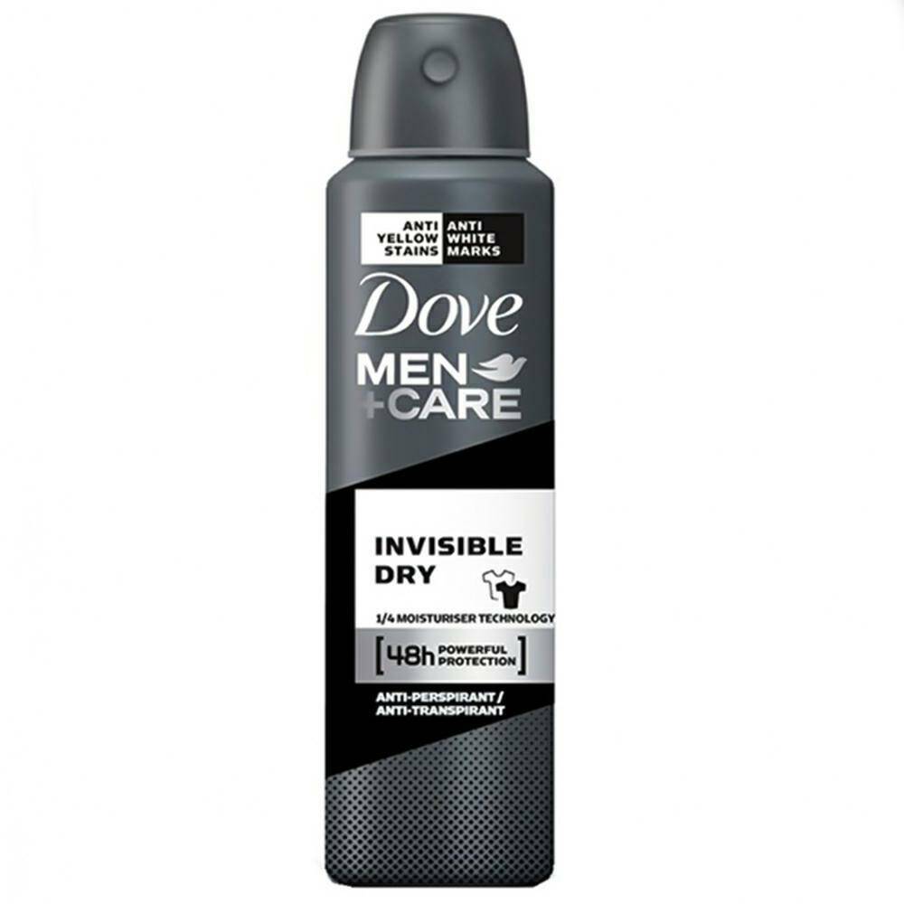 DOVE Dezodorant 150ml Men Invisible (6)