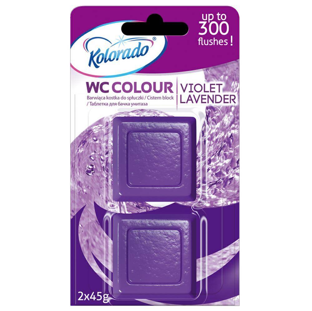 KOLORADO Kostka Wc Colour Lavender (24)