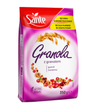 Sante Granola z Granatem 350g