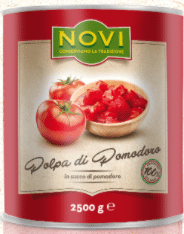 Novi Pomidory krojone w soku 2,5kg