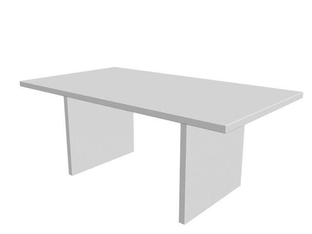 Stół Dionizos - biały kryjący