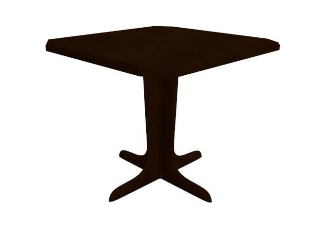 Stół Fabio - czekoladowy