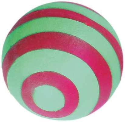 Moosgummi-Ball Cochlea Happet 57mm grün und kastanienbraun (Z-Z736JK) 