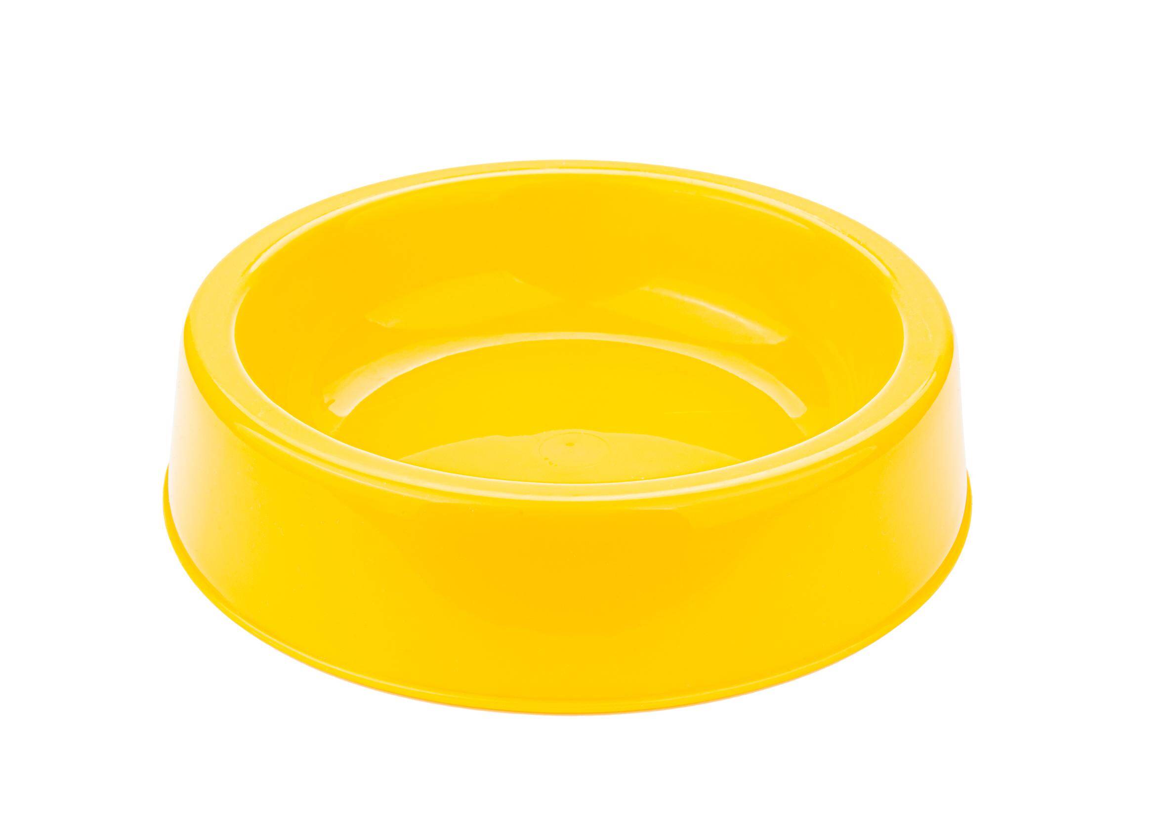 Plastic Yellow Pet Bowl Happet MP03 0,2l
