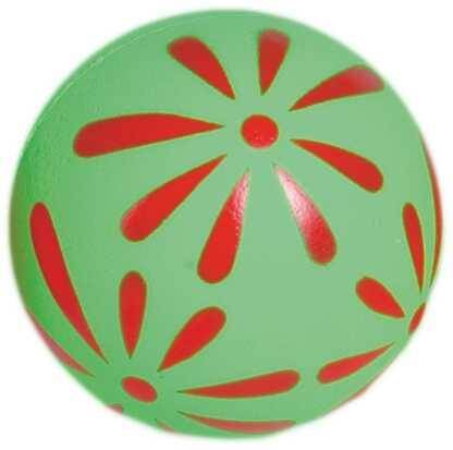 Zabawka piłka kwiatki Happet  57mm zielona