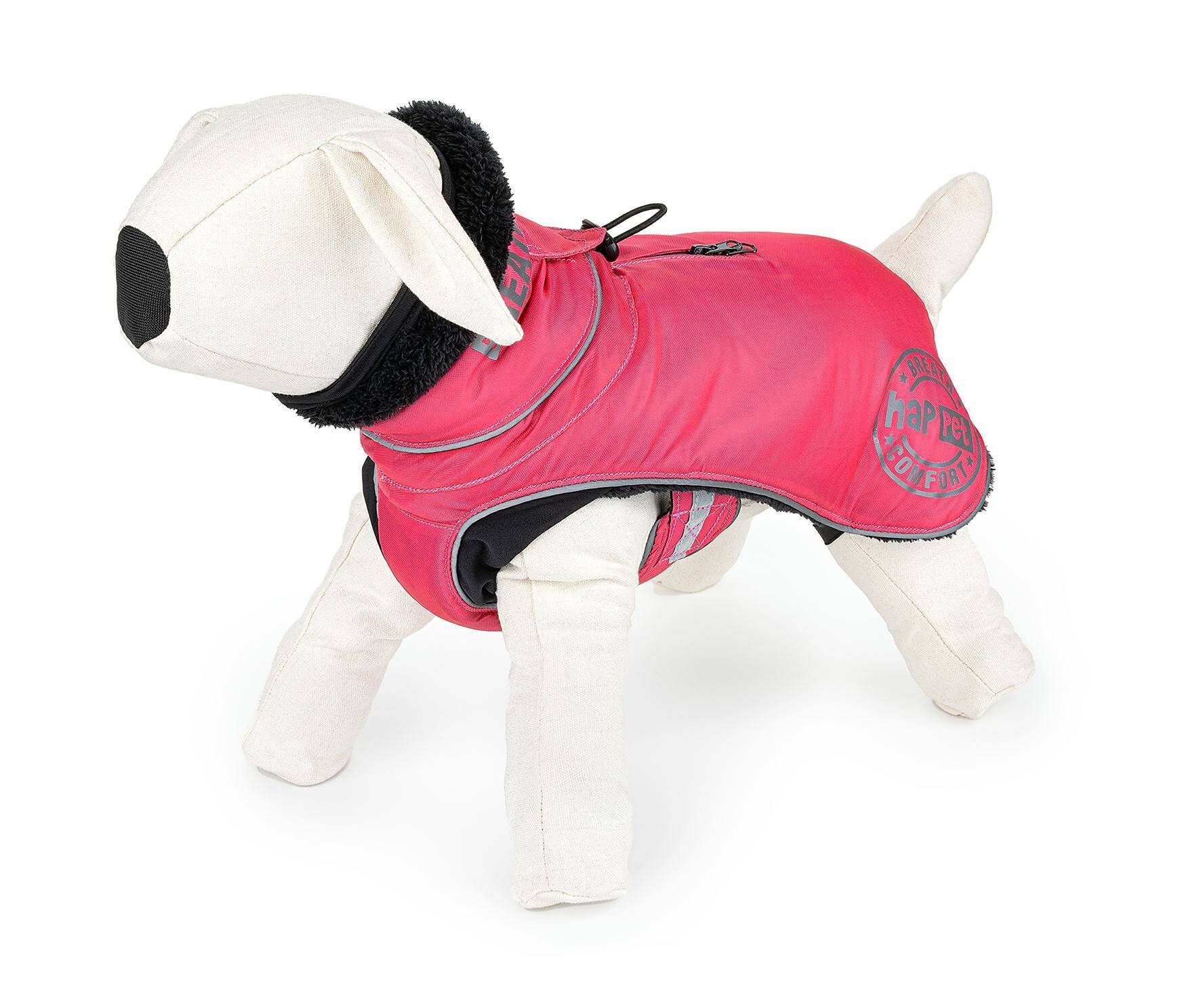 533B Dog Coat with a Double Collar
