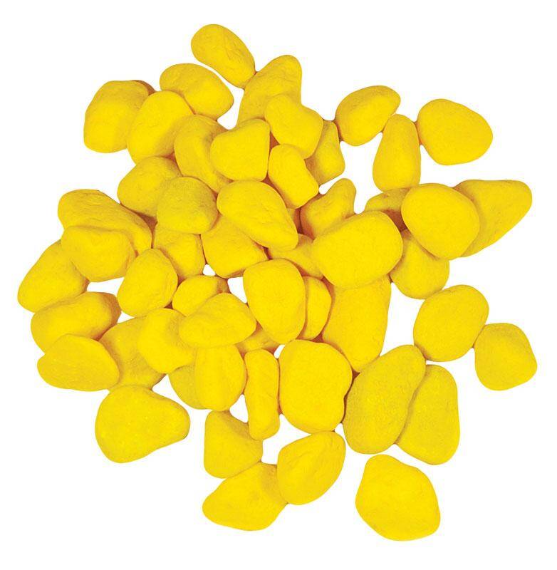 Aquarienkies gelb 2.5cm, 1kg (S-E042YW)