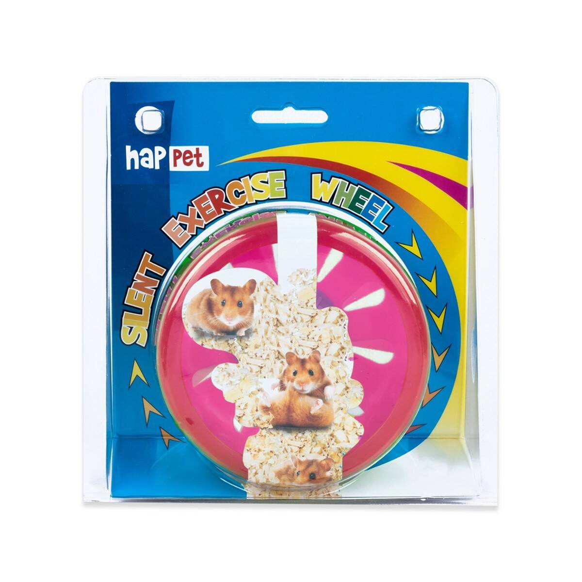 Rodent Silent Excercise Wheel / Pink - Happet