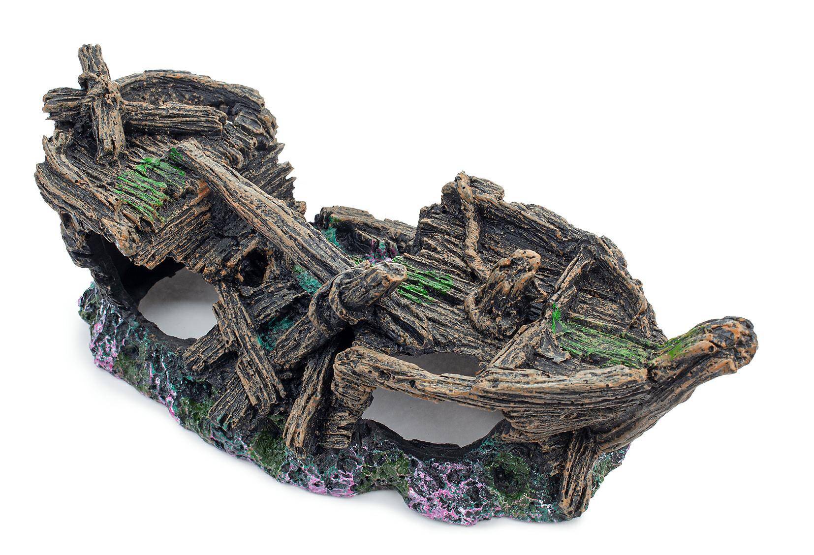 Resin ornament - Happet R091 shipwreck 18 cm