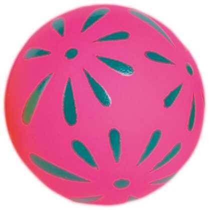 Moosgummi-Ball Blumen Happet 57mm rosa (Z-Z724JK)