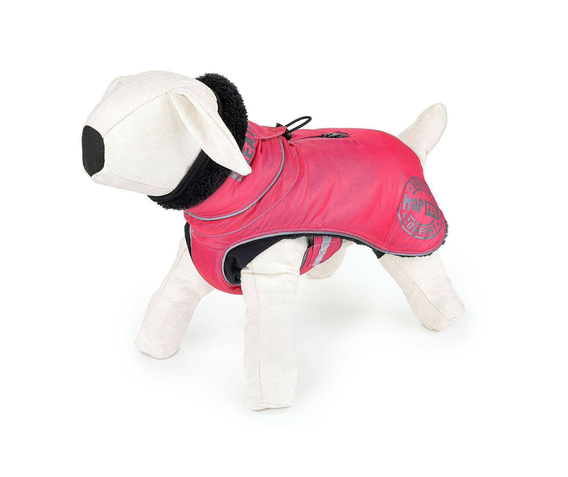 531B Dog Coat with a Double Collar
