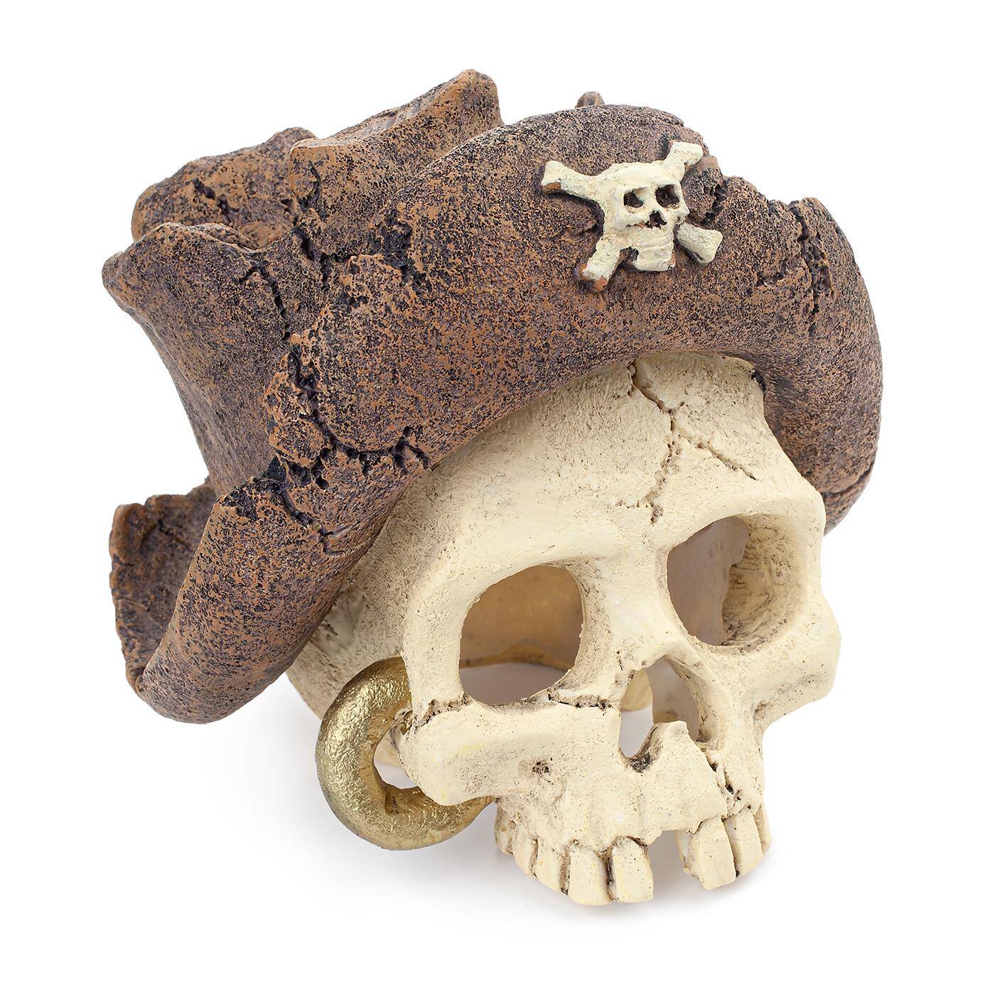 Aquarium skull decoration Happet R141 15 cm