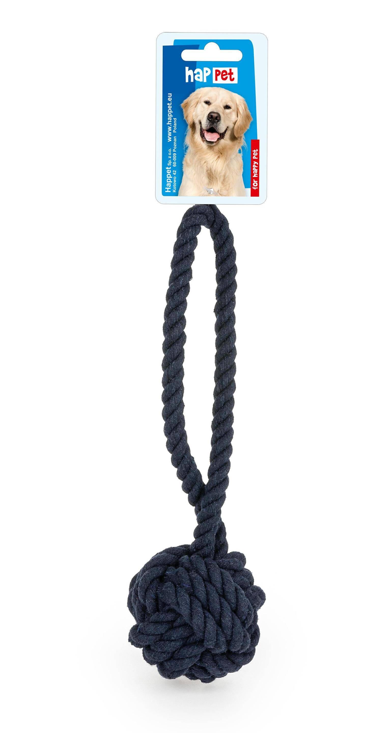 Z876 Rope ball with loop 25 cm