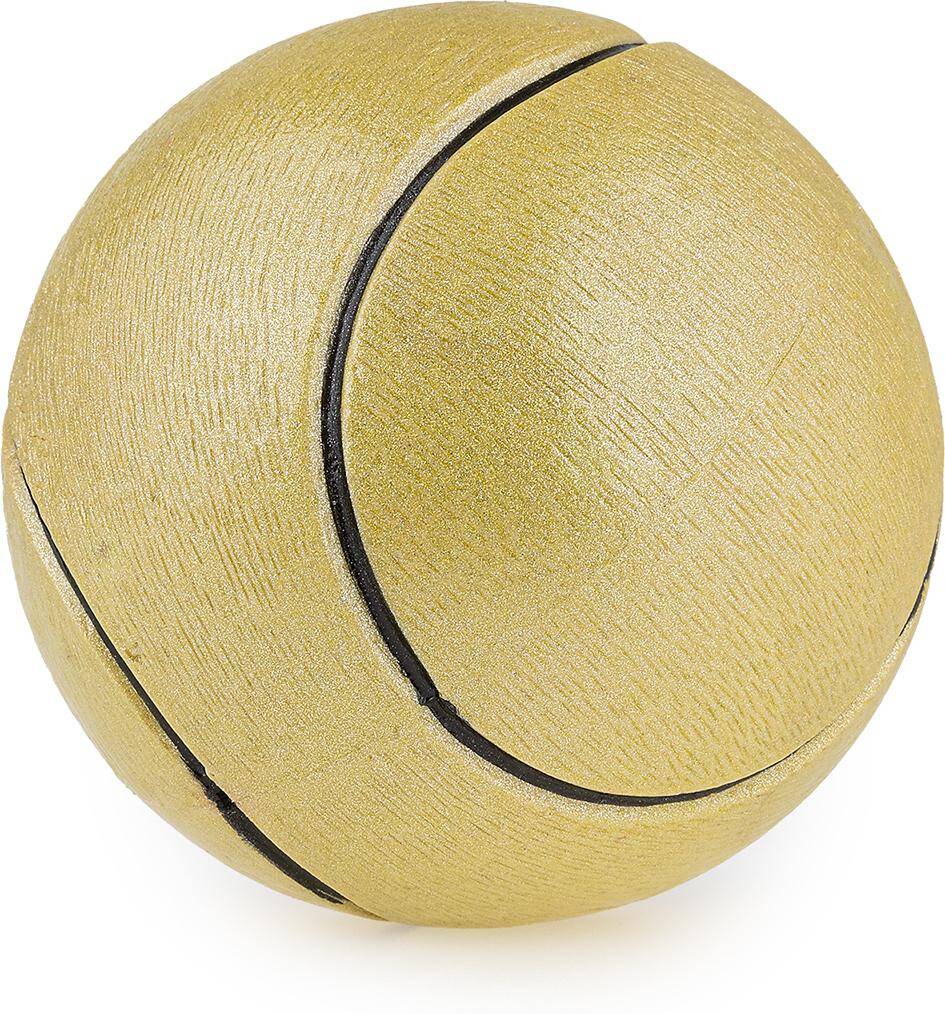 Moosgummi-Ball Happet 90mm gelb mit Glitzer (Z-Z782JK)