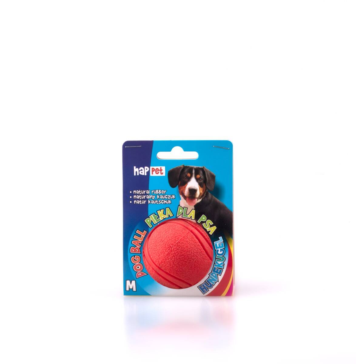 Rubber ball for a dog 60mm
