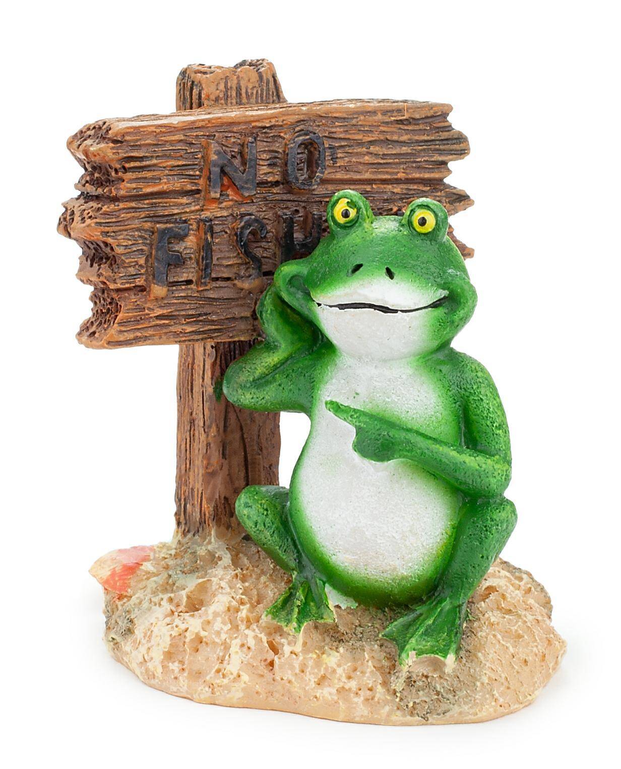 Aquarium frog decoration - Happet R057 6,5 cm