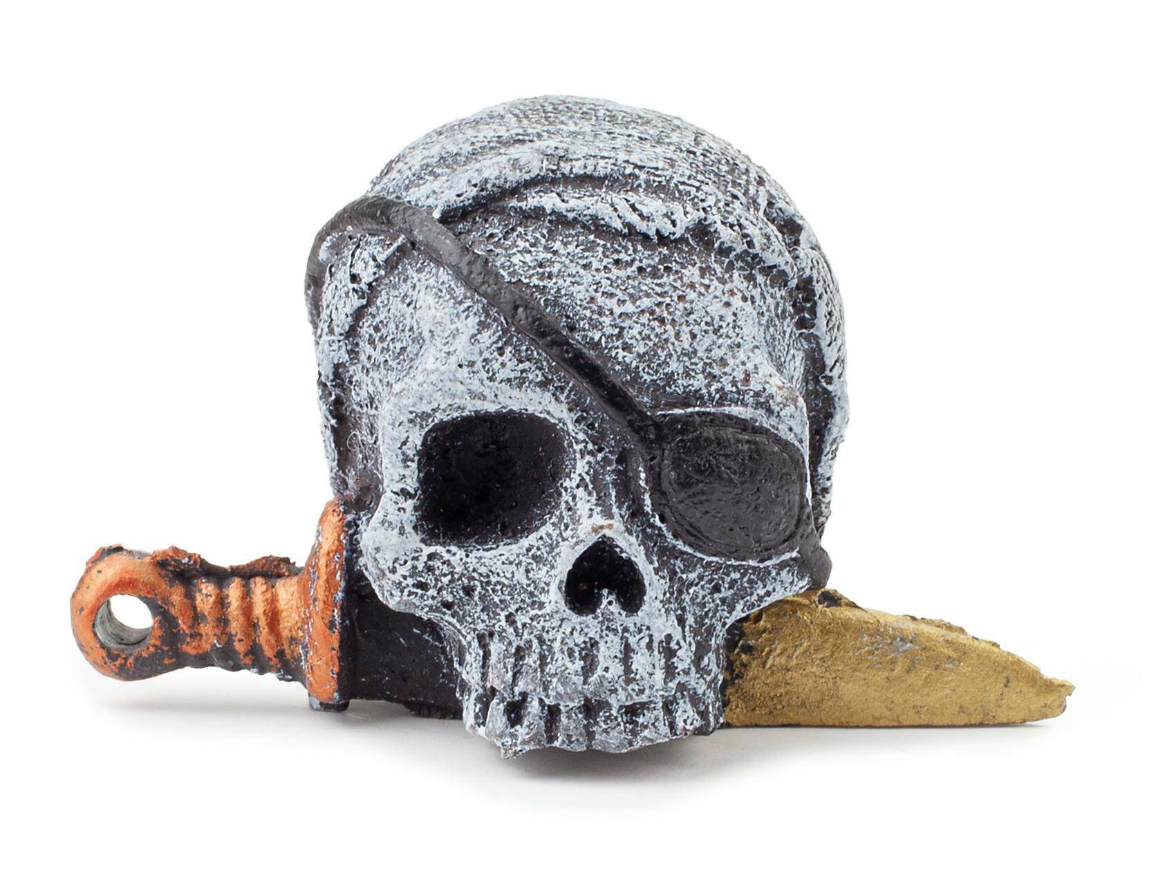 Aquarium skull decoration Happet R106 6 cm