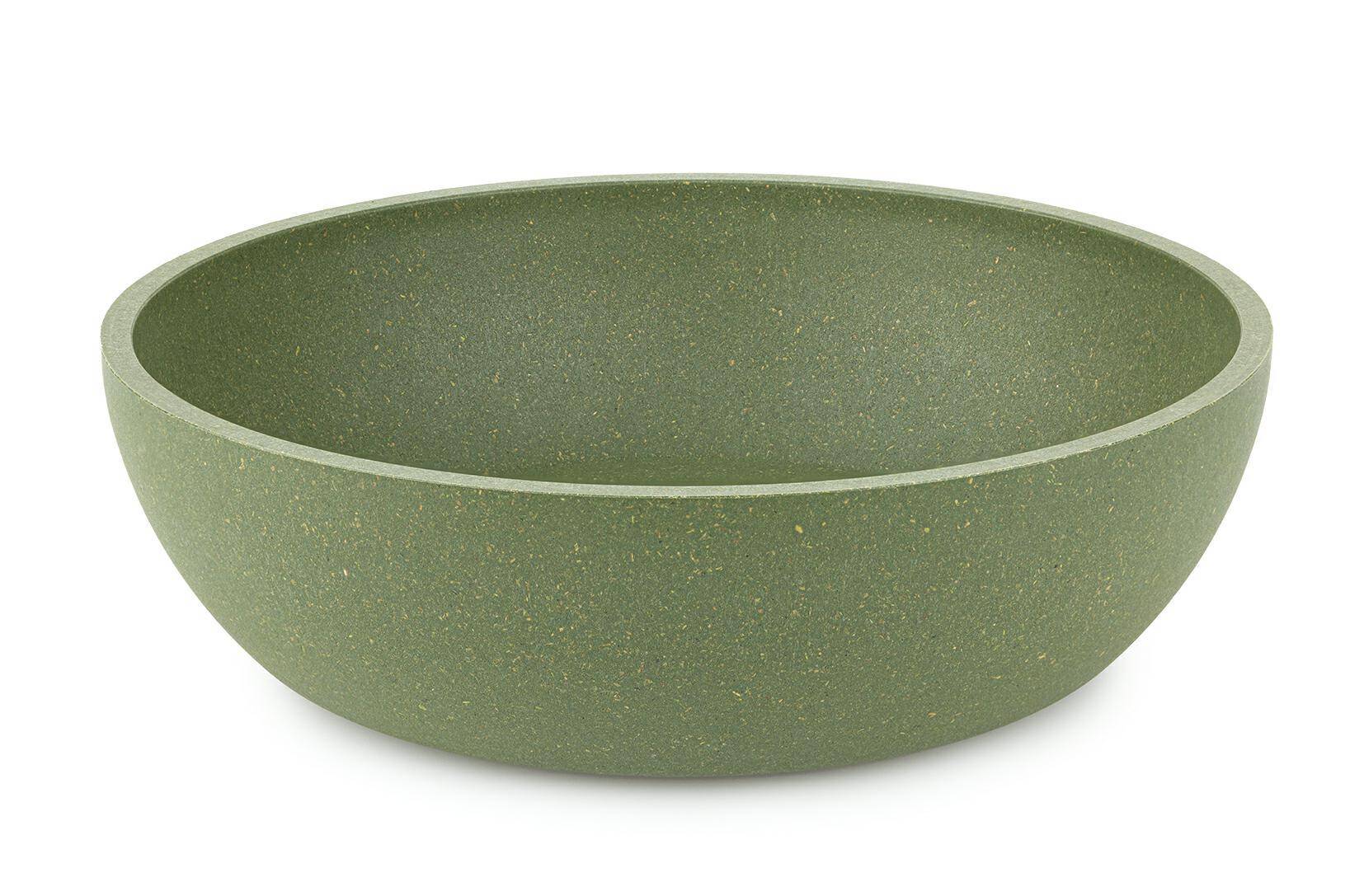 Bamboo bowl green 21cm 