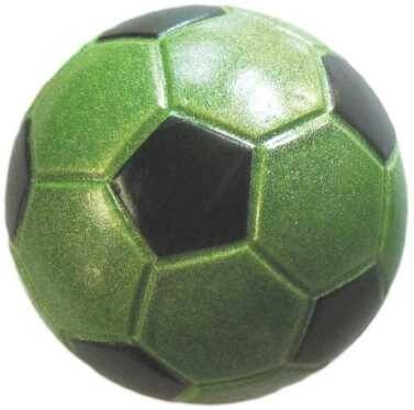 Zabawka piłka football Happet 40mm zielona brokat