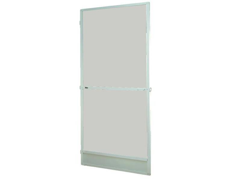 Moskitiera na drzwi drzwiowa aluminiowa Classic 115x240cm biała z samozamykaczem