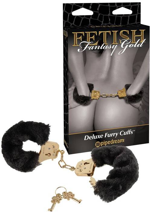 FF GOLD - DELUXE FURRY CUFFS