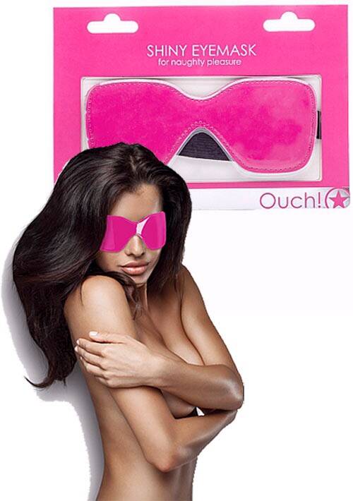OUCH! SHINY EYEMASK PINK