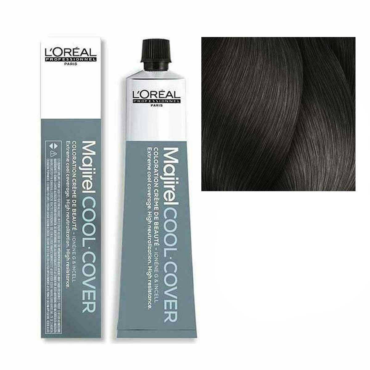 Loreal Majirel Cool Cover Farba do włosów - 6.1 Ciemny blond popielaty, chłodne odcienie 50ml