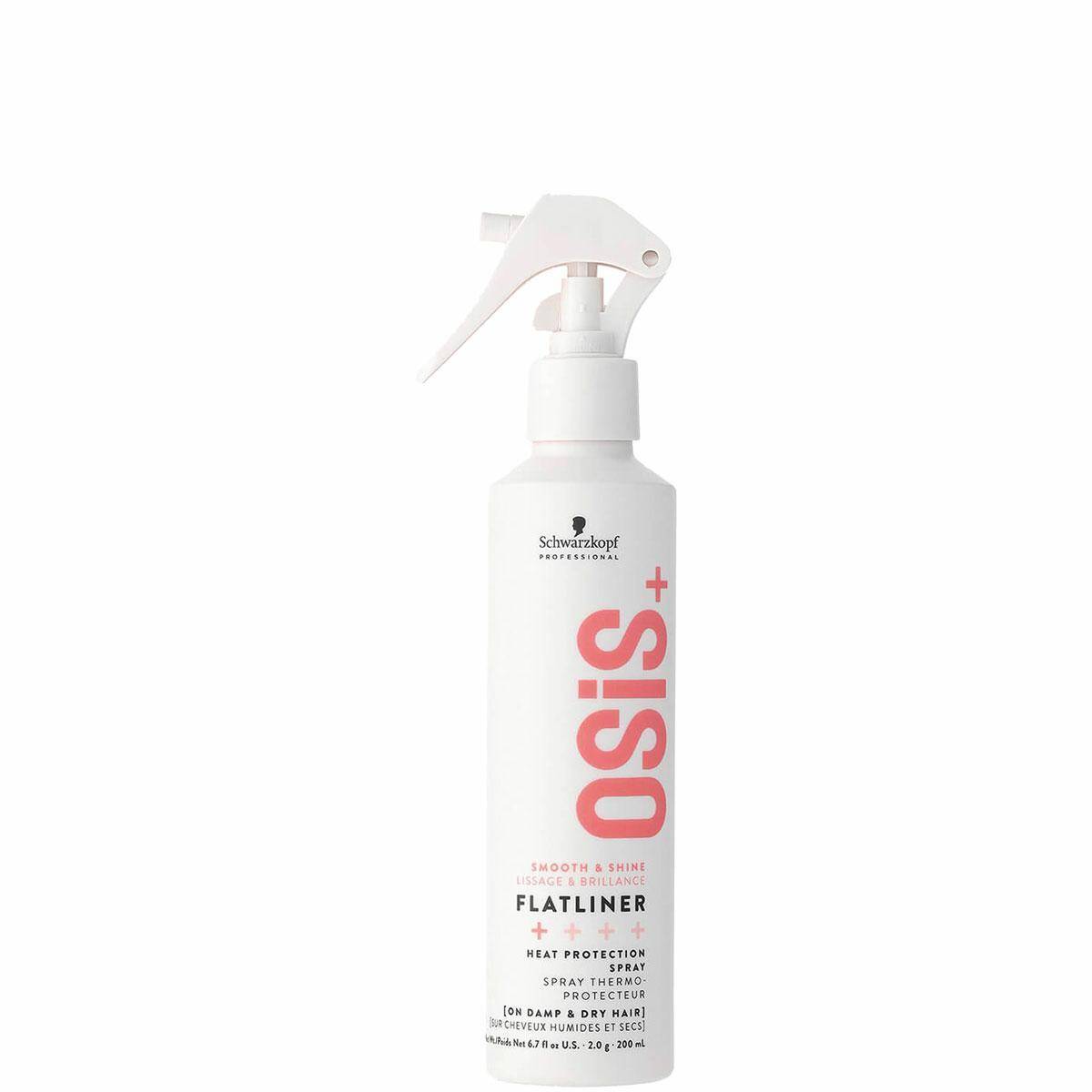 Schwarzkopf OSiS+ Flatliner Serum, Spray termoochronny wygładzający włosy 200ml