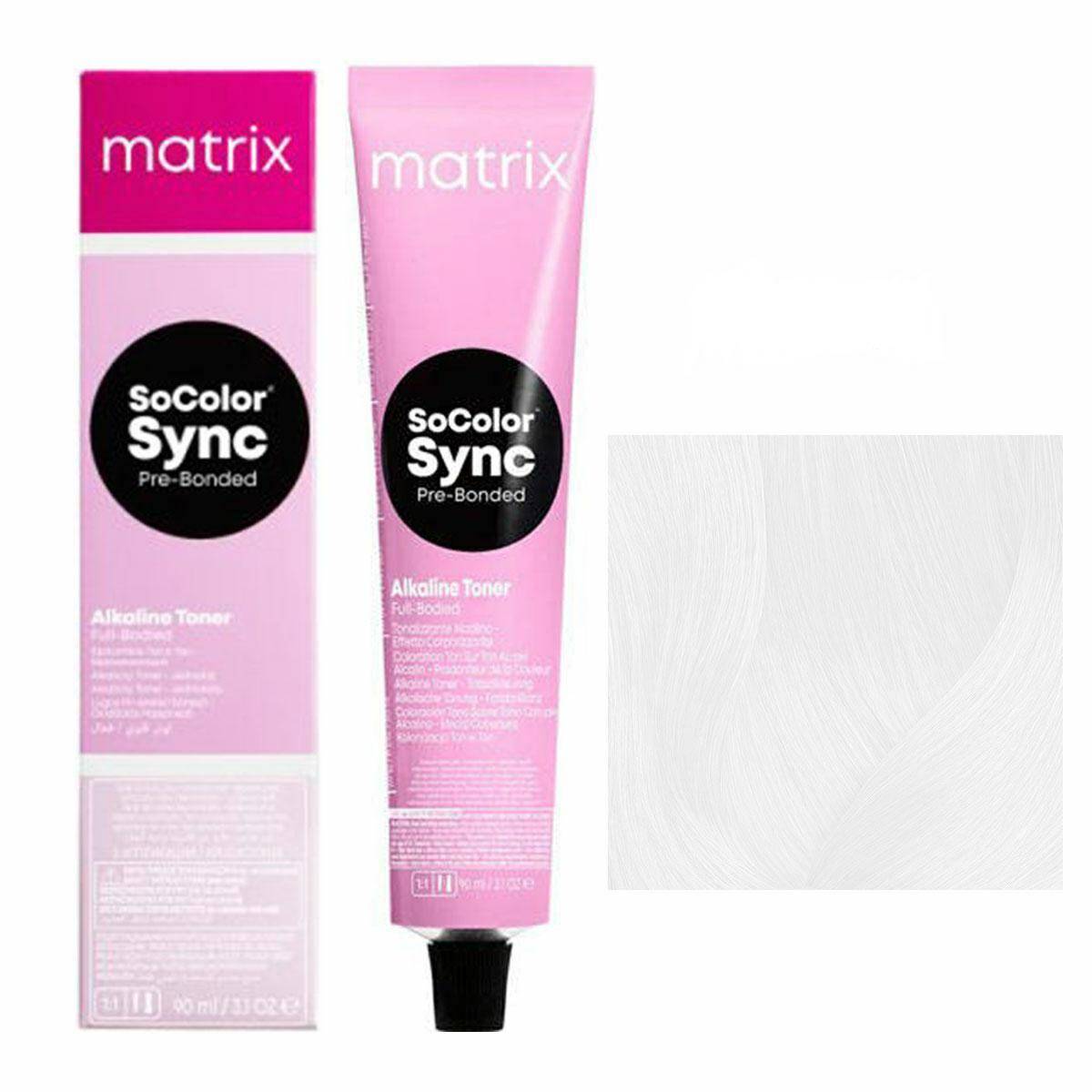 Matrix SoColor Sync Pre-Bonded Farba do włosów - CLEAR półtrwała koloryzacja ton w ton 90ml